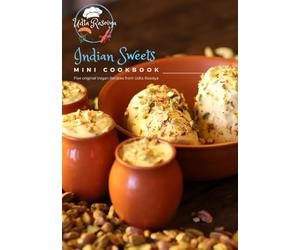 Udta Rasoiya: Indian Sweets Mini Cookbook | Easy Vegan Mithai Recipes from a Rustic Kitchen: Step-by-step, Desi, Dairy-Free Desserts- Simple, Traditional Treats with Authentic Flavor