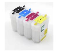 UDXZAIJQ Cartucho de Tinta Recargable HP10 82 de 69 ml y 130 ml con Chip CISS, Compatible conHP DesignJet 510, 500, 800, 500PS, 800PS y 510PS Plus impresoras(H500 69ML)