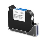 UDXZAIJQ Cartucho TIJ de 25,4 mm for Impresora de inyección de Tinta, Tinta solvente Resistente al Agua, de Secado rápido, Color Negro, Rojo, Amarillo, Azul y Verde.(1PC-White-25.4)