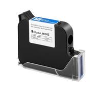 UDXZAIJQ Cartucho TIJ de 25,4 mm for Impresora de inyección de Tinta, Tinta solvente Resistente al Agua, de Secado rápido, Color Negro, Rojo, Amarillo, Azul y Verde.(1PC-Black-25.4)