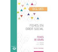 UE3- Droit Social - Fiches de cours: 2026