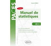 UE4 - Manuel de statistique - 4e édition (PACES)
