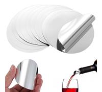 UEAVOID 25 PCS Vertedor Vino Antigoteo, Tropffreies y Wiederverwendbare Láminas Antigoteo para Botellas de Vino, Reutilizable