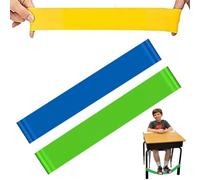 UEAVOID 3 pcs Conjunto de Bandas Elásticas,Bandas de Látex Elásticas,Bandas de Resistencia de Goma,para Niños con TDAH Autismo Sensorial,Bandas Antiestrés Hinchables,Bandas Sensoriales
