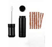 UEAVOID Kit Reparación Pinchazos Bicicleta MTB Sin Cámara con 10 Mechas Tiras Plug - Herramienta Profesional Indispensable para Reparación Rápida y Segura de Neumáticos Tubeless de Montaña.