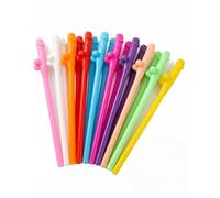 UEAVOID Pajitas de Fiesta Reutilizables 30 Unidades, Colores Surtidos Biodegradables para Despedidas de Soltera, Cumpleaños, Bodas y Celebraciones. ¡Eco-Amigables!