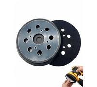 UEAVOID Plato Lijadora Orbital 125mm 8 Orificios Compatible Bosch GEX 125-1 AE PEX 220 A/AE, Skil 7402/7490. Repuesto Duradero para Lijado Eficaz.