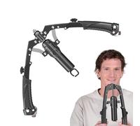 -Übende Für Männer, -Trainer,Unterarm Und Trizeps Stärkener | Einstellbar 22-440 Lbs Hydraulikwiderstand, Expander-Bauchrad Für Häusliche Für Das Oberkörper-Oberkörper-Training