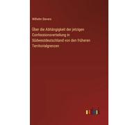 Über die Abhängigkeit der jetzigen Confessionsverteilung in Südwestdeutschland von den früheren Territorialgrenzen