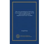 Über eine Anwendung der Theorie der linearen Differentialgleichungen auf die Differentialgleichung der Kugelfunctionen einer Variablen