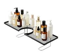 Über Waschbecken Küchenregal Eisen 50cm - Platzsparender Metall Organizer Abtropfregal | Spüle Aufbewahrung Küche Bad Hotel Restaurant Wohnheim Ordnungssystem Restaurant Ausrüstung Apartment 480g