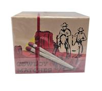 überallzünder Cerillas 5 Pack Cerillas Outdoor Camping Cowboy hemostáticas en cualquier lugar