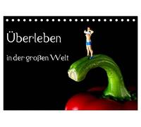 Überleben in der großen Welt - HO Figuren (Tischkalender 2026 DIN A5 quer), CALVENDO Monatskalender: Kleine Figuren erleben die große Welt