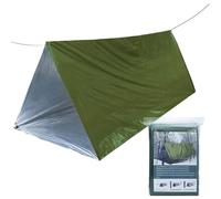Überlebenszelt, Schutzzelt, Kit de tienda de supervivencia para camping | Leichte winddichte wasserdichte lebensrettende Ausrüstung für Camping -Wandern Outdoor -Aktivitäten Männer Frauen