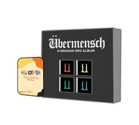 Übermensch G-DRAGON Album [MINI JEWEL ver. (Random ver.)]+Pre Order Benefits+BolsVos K-POP Inspired Freebies (3RD ALBUM)