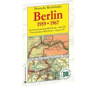 Übersichtskarten der Reichsbahndirektion Berlin im Mai 1959 und August 1967
