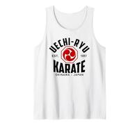 Uechi-Ryu Karate Do Artes Marciales Japón Okinawa Camiseta sin Mangas