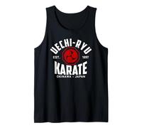 Uechi-Ryu Karate Do Artes Marciales Japón Okinawa Camiseta sin Mangas