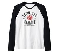 Uechi-Ryu Karate Do Artes Marciales Japón Okinawa Vintage Camiseta Manga Raglan