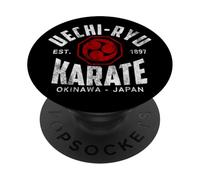 Uechi-Ryu Karate Do Artes Marciales Japón Okinawa Vintage PopSockets PopGrip Adhesivo