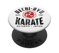 Uechi-Ryu Karate Do Artes Marciales Japón Okinawa Vintage PopSockets PopGrip Adhesivo