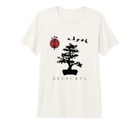 Uechi Ryu Karate para Principiantes, diseño de árbol bonsái japonés Camiseta Premium