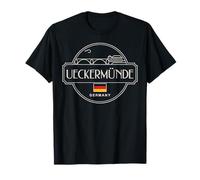 Ueckermünde Germany Ciudad Explorador de viajes Camiseta