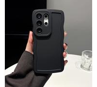 UEEBAI Funda Wave Frame para Samsung Galaxy S26 Ultra, bonita carcasa ondulada delgada a prueba de golpes, suave, bonita funda ondulada, antiarañazos, funda de TPU para Samsung Galaxy S26 Ultra, color