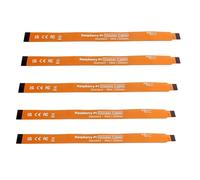 UeeKKoo 5 cables flexibles oficiales Pi DSI para pantalla FPC compatibles con Raspberry Pi 5, 22 pines a 15 pines, adecuado para conexión RPi 5 a pantalla DSI (200 mm/20 cm de longitud)