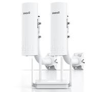 UeeVii Kit de enrutador WiFi CPE450 y puente inalámbrico WR3000K, puente inalámbrico punto a punto de 5,8 G, 3 km, puente inalámbrico punto a punto, solución de kit de red de construcción de granero