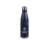 UEFA Champions League Botella térmica al vacío de 500 ml, color azul marino