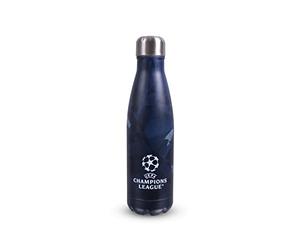 UEFA Champions League Botella térmica al vacío de 500 ml, color azul marino
