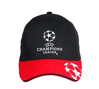 UEFA Champions League - Gorra - rojo y negro, Negro , S-XL