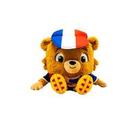 UEFA Euro 2024-EURO 24 Peluche de Pelo Largo con Gorra de Francia (14247)