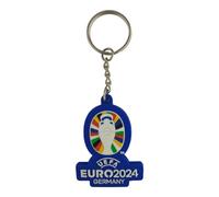 UEFA Euro 2024 - Llavero con logotipo de Alemania, 55 mm, de PVC, multicolor