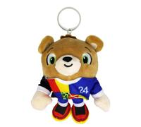 UEFA Euro 2024 - Llavero de peluche, 12 cm, de PET reciclado, multicolor, 45 mm