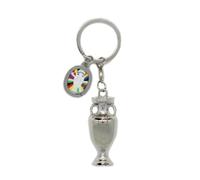 UEFA Euro 2024 - Llavero Trofeo 3D - 45 mm - Metal, Multicolor