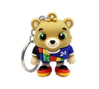 UEFA Euro 2024 - Mascota Albärt - Llavero suave de 5 cm - a partir de 3 años, multicolor, 5 cm