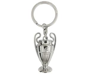 UEFA Keyring Champions League - Llavero réplica de la Copa Champions Leagueen 3D, Unisex-Adult, Metal, Trophy 45 mm, Keyring 9 cm