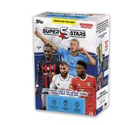 UEFA Topps 2023 champions League Superstars Soccer Value Box 9 Packs