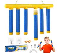 uego de Palos Que Caen,Juguete De Velocidad De Reacción Juego de captura para coordinación mano-ojo Jueget de desafío Reflex 3 Luces de Velocidad Ajustables Jugar de Caer Palos para Niños y Adultos