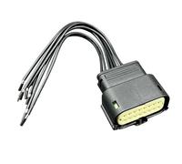 UEGVJIAS Conector Sensor Compatible con Ford para Expedition 2018 Conector de Faro Delantero de Coche de 16 Pines y 7 Cables