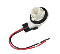 UEGVJIAS Conector Sensor Compatible con Peugeot para 3008 1 Juego De Luces Antiniebla Traseras De Coche P21W Adaptador De Cable De Portalámparas Conector