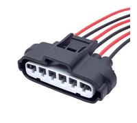 UEGVJIAS Conector Sensor Compatible con Toyota 6 Pines Conectores del Cable Eléctrico del Acelerador TPS del Pedal del Acelerador Enchufe del Mazo De Cables 90980-11858(Female)
