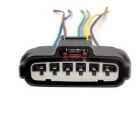 UEGVJIAS Conector Sensor Compatible con Toyota Conector Impermeable para Automóvil De 6 Vías para Pedal del Acelerador Sensor TPS del Cuerpo del Acelerador 90980-11858 0090-609