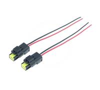 UEGVJIAS Conector Sensor Conector De Enchufe De 2 Pines para Coche Sensor De Motor Bocina Arnés De Cableado Compatible con Peugeot