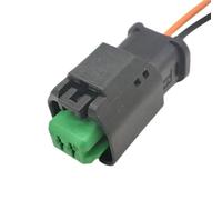 UEGVJIAS Conector Sensor Conector de Enchufe del Sensor de Temperatura del Agua del Coche de 2 Pines 1801175 0090-175