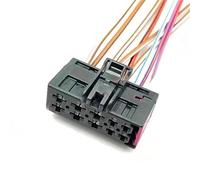 UEGVJIAS Conector Sensor Conectores De Cable Eléctrico De 10 Pines para Calefacción De Asiento De Automóvil Macho Y Hembra para Arnés De Cables 7L0972762 8E0972710(Female)