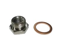 UEGVJIAS M18 X 1,5 MM a M12 X 1,25 MM Escape O2 Sensor de oxígeno Espaciador Reductor Adaptador Conector Accesorios Sonda Lambda O2