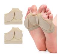 UEIOAVL 1 par de almohadillas para las patas de baile, para zapatos de ballet, para gimnasia, pilates, jazz, danza clásica y danza moderna (color piel)